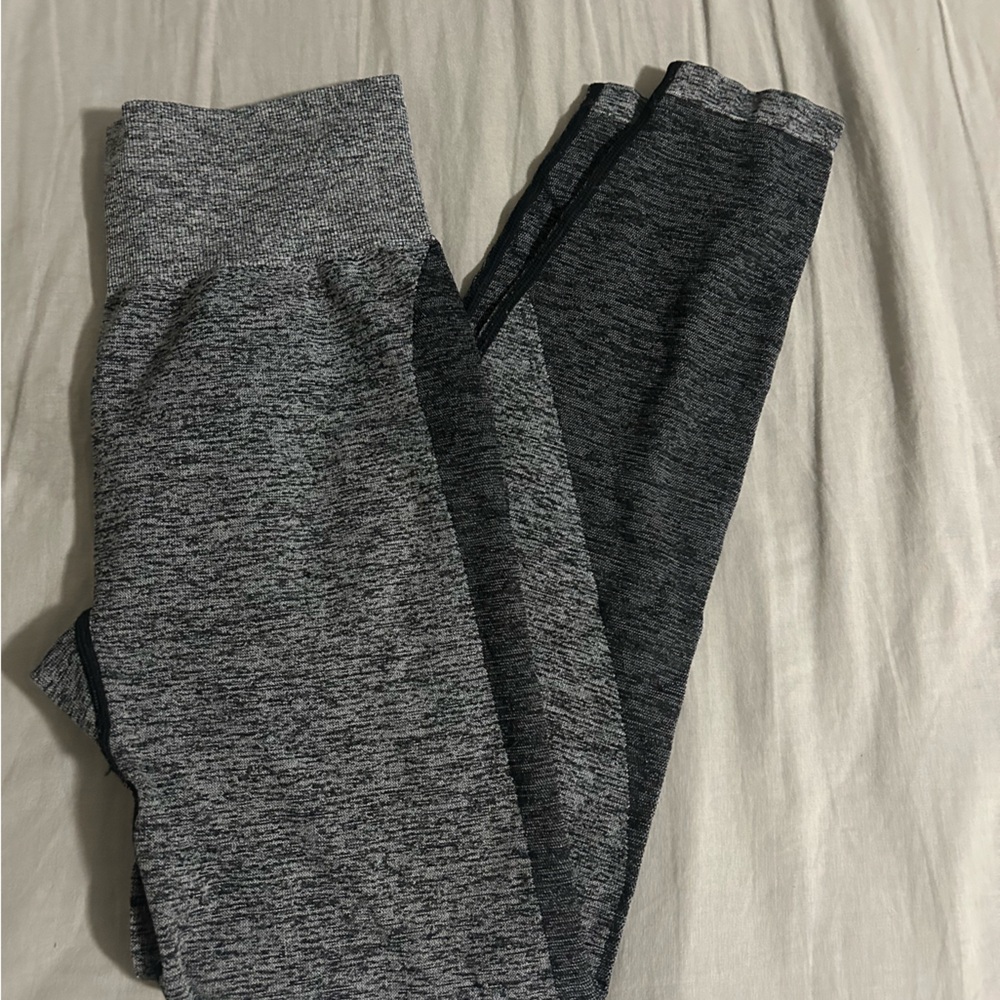 PINK Victoria's Secret Charcoal and Heather Gray Leggings
